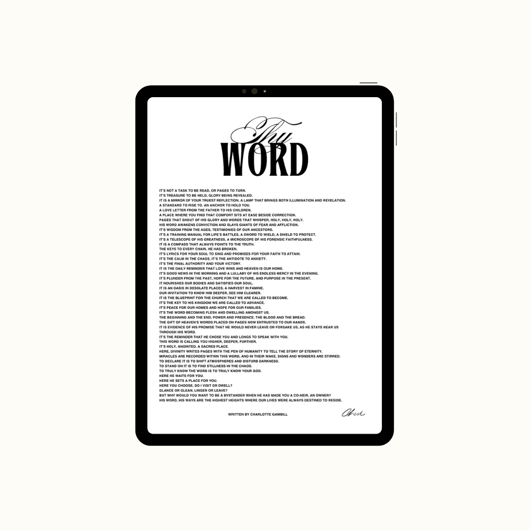 Thy Word | Digital Download