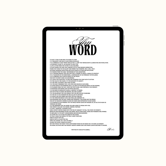 Thy Word | Digital Download