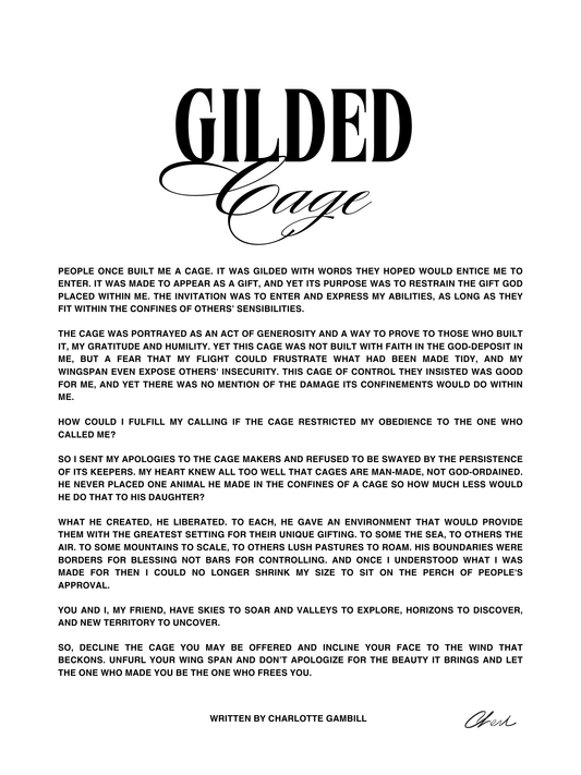 Gilded Cage | Digital Download