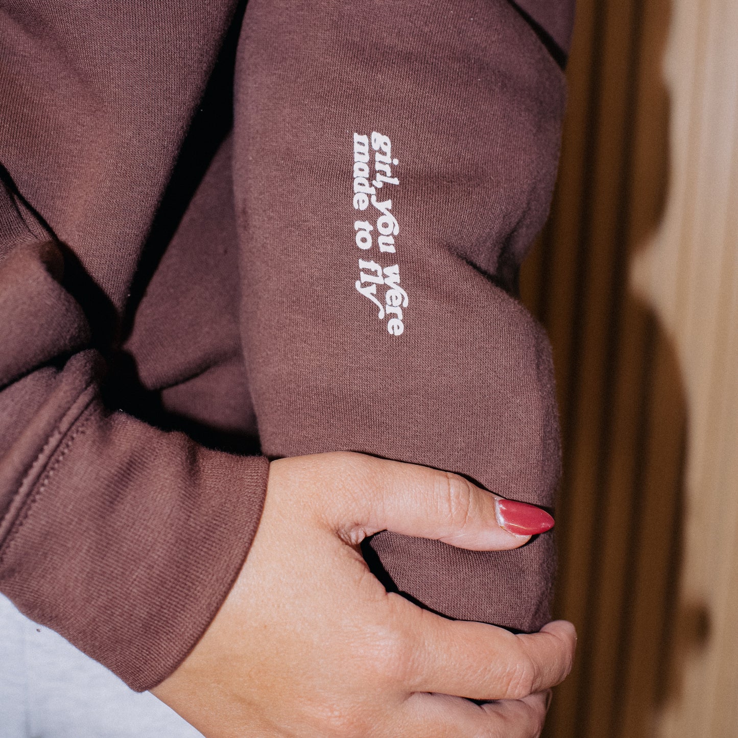 Flight Club Crewneck | Brown